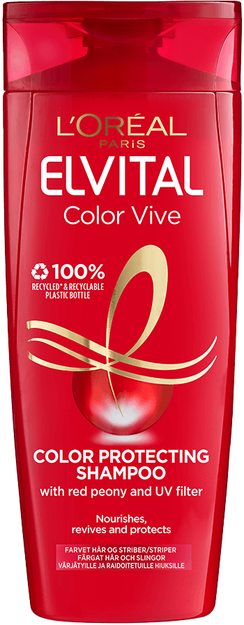Shampoo farge vive Elvital produktbilde