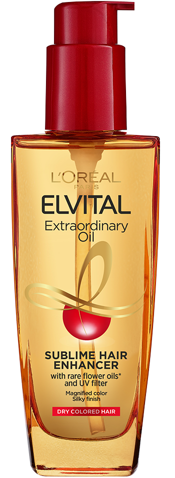 Serum farget hår Elvital ekstraordinær olje produktbilde