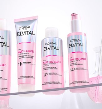 LOP NO Elvital Glycolic Gloss Banner 2000x900
