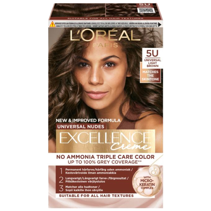 3600523939817 Loreal Excellence Ultra Ash 511 Light Brown